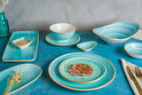 Aqua Assiette de service 14x10 cm - Chaplin Home