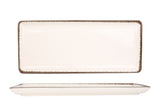 Atlantis Rectangular Service Plate 35x15 cm
