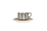 Aura Space Teetasse mit Untertasse – 210 ml – 6er-Set – Chaplin Home