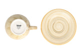 Aura Terrain Tasse à café avec soucoupe - 250cc - lot de 6 - Chaplin Home