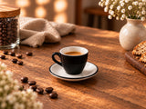Sand Snell Sada 6 šálků na espresso (80cc) a podšálků