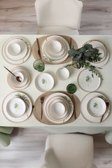 Juego de Vajilla Palmiye Bronce 24 piezas - Chaplin Home