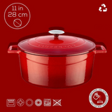 Cazuela de Hierro Fundido - 28 cm - Chaplin Home