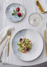 Earth Rectangular Service Plate 35x15 cm