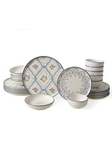 Service de table Vagues Florales 24 pcs - Chaplin Home