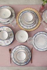 Service de table Vagues Florales 24 pcs - Chaplin Home