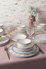 Service de table Vagues Florales 24 pcs - Chaplin Home