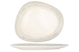 Assiette Galata 33 cm - Asymétrique - Chaplin Home