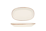 Grace Ovale Assiette de service 24x14,5 cm - Chaplin Home