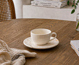 Granix Kaffeetasse mit Untertasse – 250 ml – 6er-Set