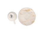Granix Espressotasse (80 cc) und Untertasse im 6er-Set