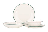 Set stoviglie Green Edge 24 pezzi (medio) - Chaplin Home