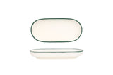 Bord vert Assiette de service 16x8,5 cm - Chaplin Home