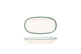 Bord vert Assiette de service 16x9 cm - Chaplin Home