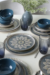 Keraart Mosaic Marvels Dinnerware Set 24 pcs - Chaplin Home