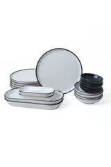 Vajilla Keraart Simply 18 piezas - Chaplin Home