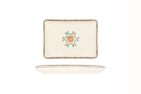 Assiette de service rectangulaire Storia 18x13 cm