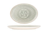 Plato de Servicio Ovalado Miras 27x16 cm