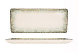 Rust Green Plato de Servicio Rectangular 35x15 cm
