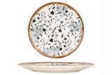 Fluer Amber Assiette plate 30 cm (Floral)