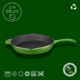 Sartén de hierro fundido - 28 cm