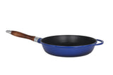 Gjutjärnsstekpanna med glaslock - 28 cm