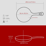 Sartén de hierro fundido - 16 cm