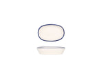 Linea Blue Plato de Servicio Ovalado 10 cm - Chaplin Home