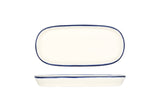 Linea Blue Plato de Servicio Ovalado 18 cm - Chaplin Home