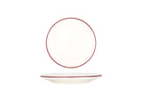 Linea Burgundy Dessert Plate 15 cm - Chaplin Home