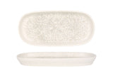 Lunar White Oval serviceplade 21 cm - Chaplin Home