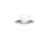 Lupin Espresso cup with saucer - 80cc - set of 6 - Chaplin Home