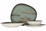 Madera Servis Set Oval 24 st