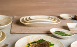 Nacrous Assiette de service 15x8,5cm