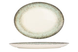 Rust Green Plato de Servicio Ovalado 36x21 cm