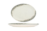 Rustiground Oval Service Plate 27x16 cm - Chaplin Home