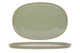 Sage Hygge Oval Service Plate 34cm - Chaplin Home