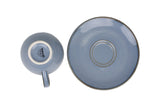 Sky Hygge Tea Cup (230cc) & Saucer Set of 6 - Chaplin Home