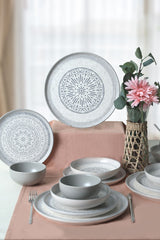 Stone Nordic Dinnerware Set 24 pcs - Chaplin Home