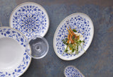 Tile Legacy Oval serviceplade 18x9 cm
