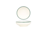 Grüner Rand Servierschale 10 cm (100 cm³)
